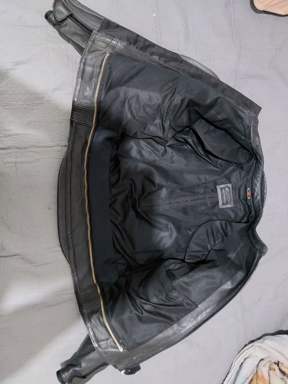 Macacão motociclista de couro - Foto 6