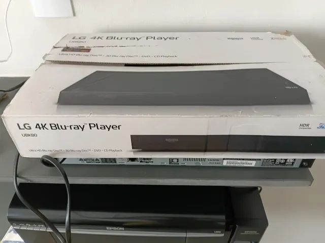Blu-ray Player Lg 4k Ubk80 - DVD, Blu-Ray e Vídeo Cassete - João