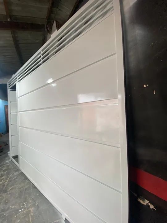 Portão 100% galvanizado com instalação 64842052992770122