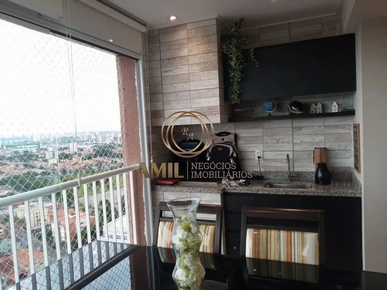 LDF - RA AMIL ALUGA Apartamento Mobiliado, 02 Dormitórios, 01 Suíte, 75m², Jardim das Indú - Foto 2