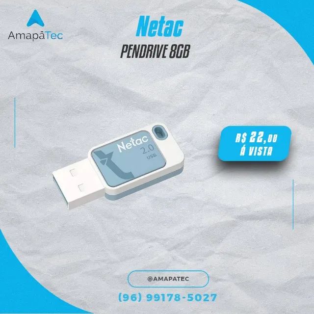 PENDRIVE 8GB NETAC