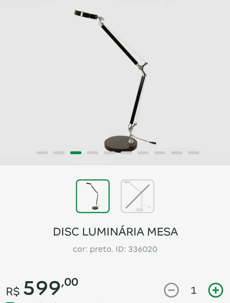 DISC LUMINÁRIA MESA Tokstok  - Foto 5