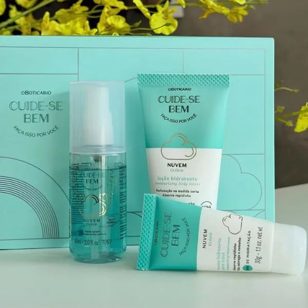 Kit cuide se bem nuvem boticário 