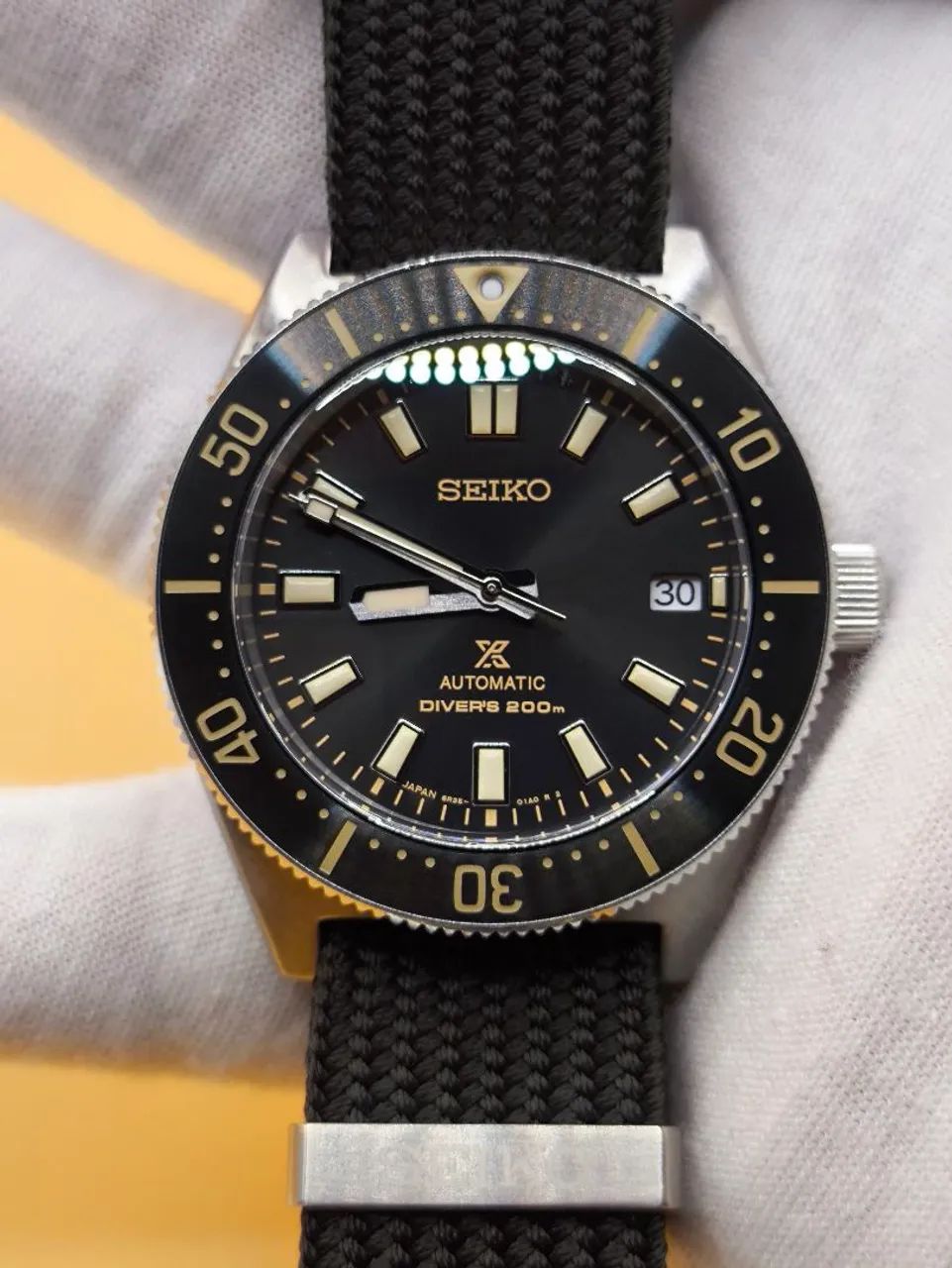Seiko 62mas spb239 pulseira nato