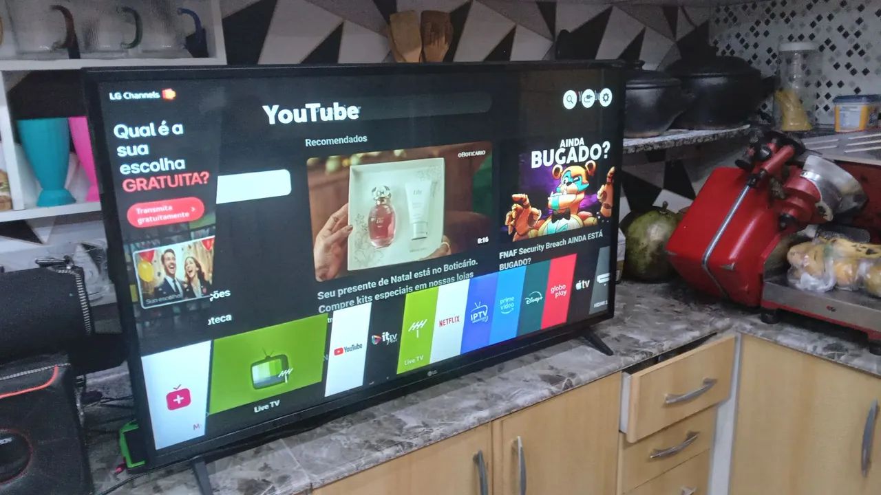 Smart tv LG 43 c/Wi-Fi é Bluetooth integrado 