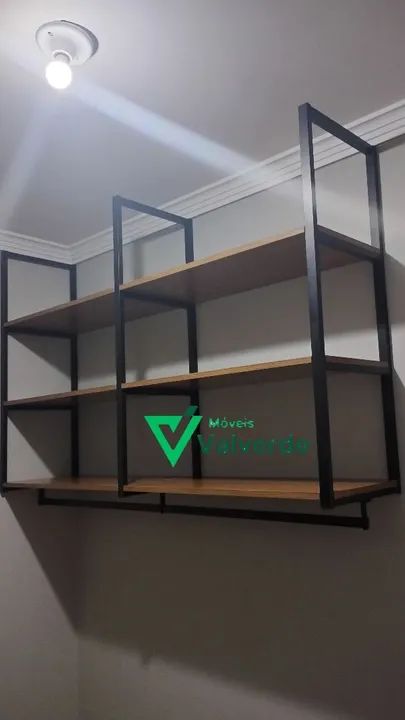 Estante de parede - Prateleiras em Estilo Industrial - Foto 3