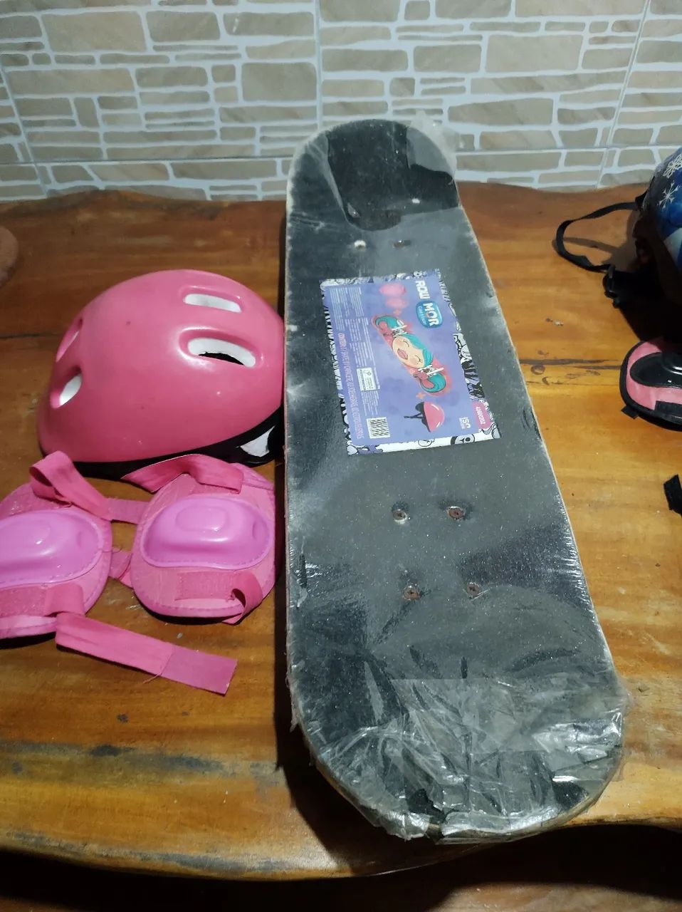 Skate ROW MOR para meninas - Foto 2