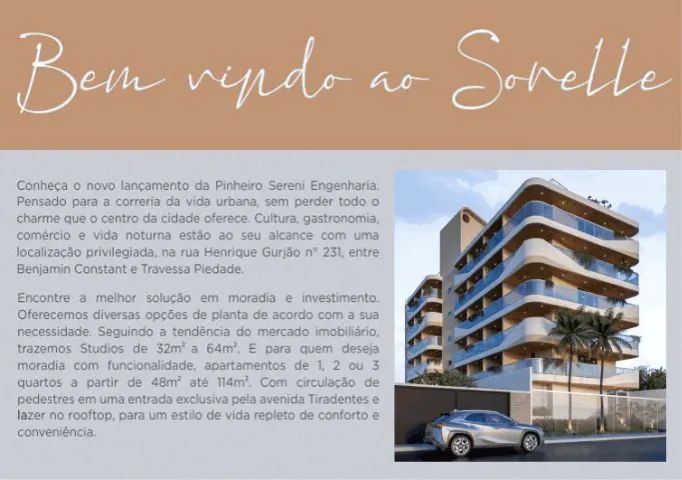 Apartamentos; Stúdios & Lofts. SORELLE. G.A094 - Foto 3