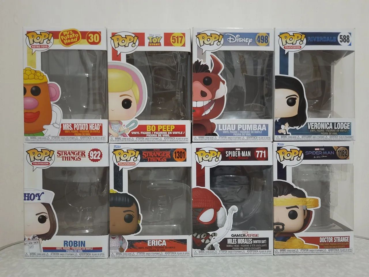 CAIXAS REGULARES Funko Pop 