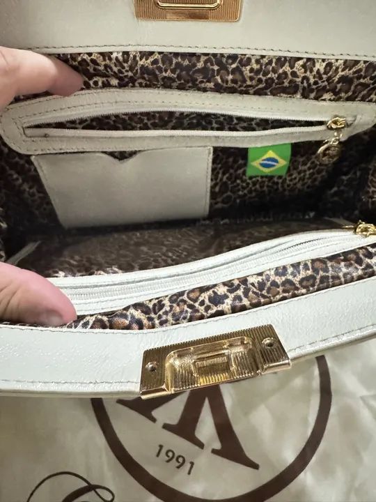 Bolsa de Luxo com Estampa Animal - Foto 4