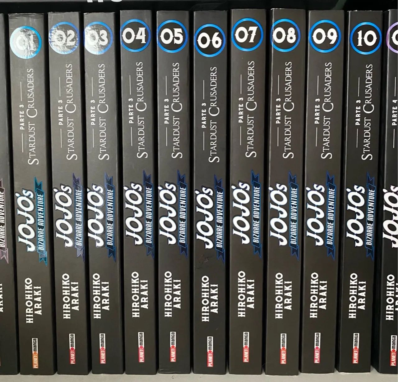 JoJo's Bizarre Adventure - Stardust Crusaders - Volumes 1 a 10