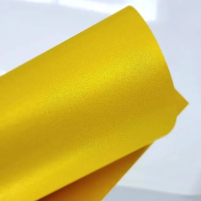 PAPEL ESPECIAL PEROLIZADO DOURADO 180G MASTERPRINT A4 20 FOLHAS - Foto 4