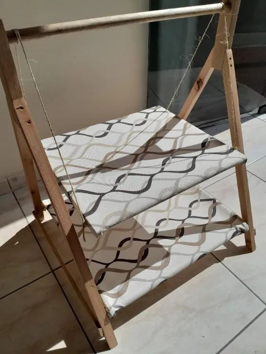 Caminha dupla para pets com balanço  - Foto 5