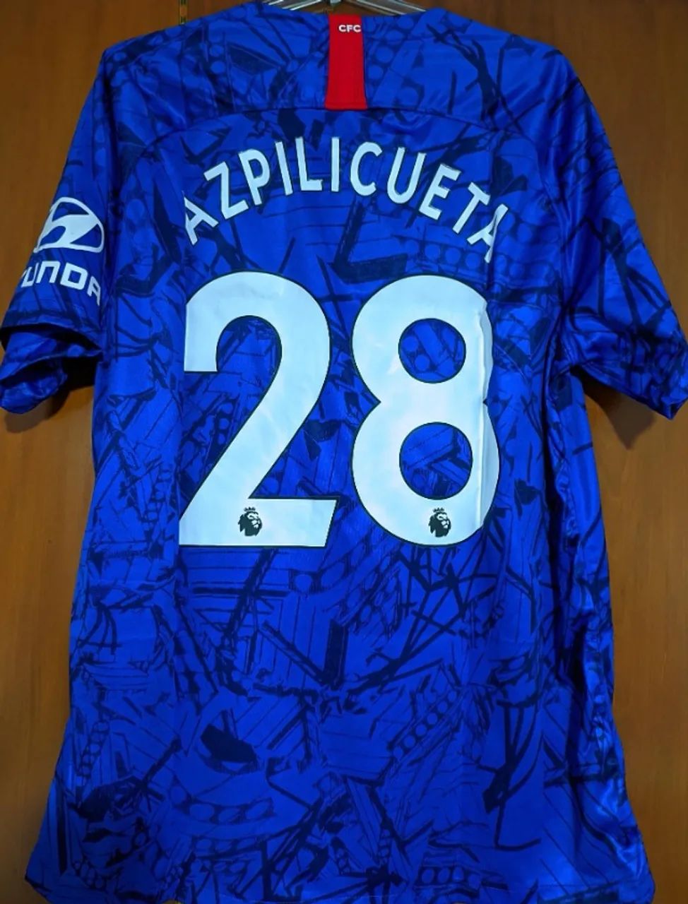 Camisa Chelsea da Inglaterra Peça Única - Foto 3