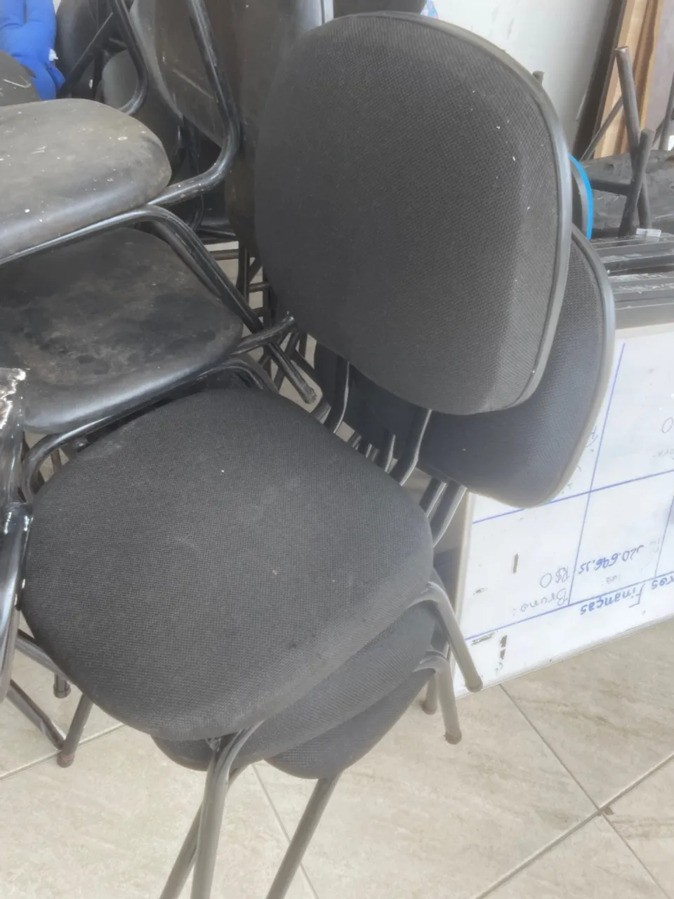 Cadeiras de Escritório - 130,00 unidade aceito proposta