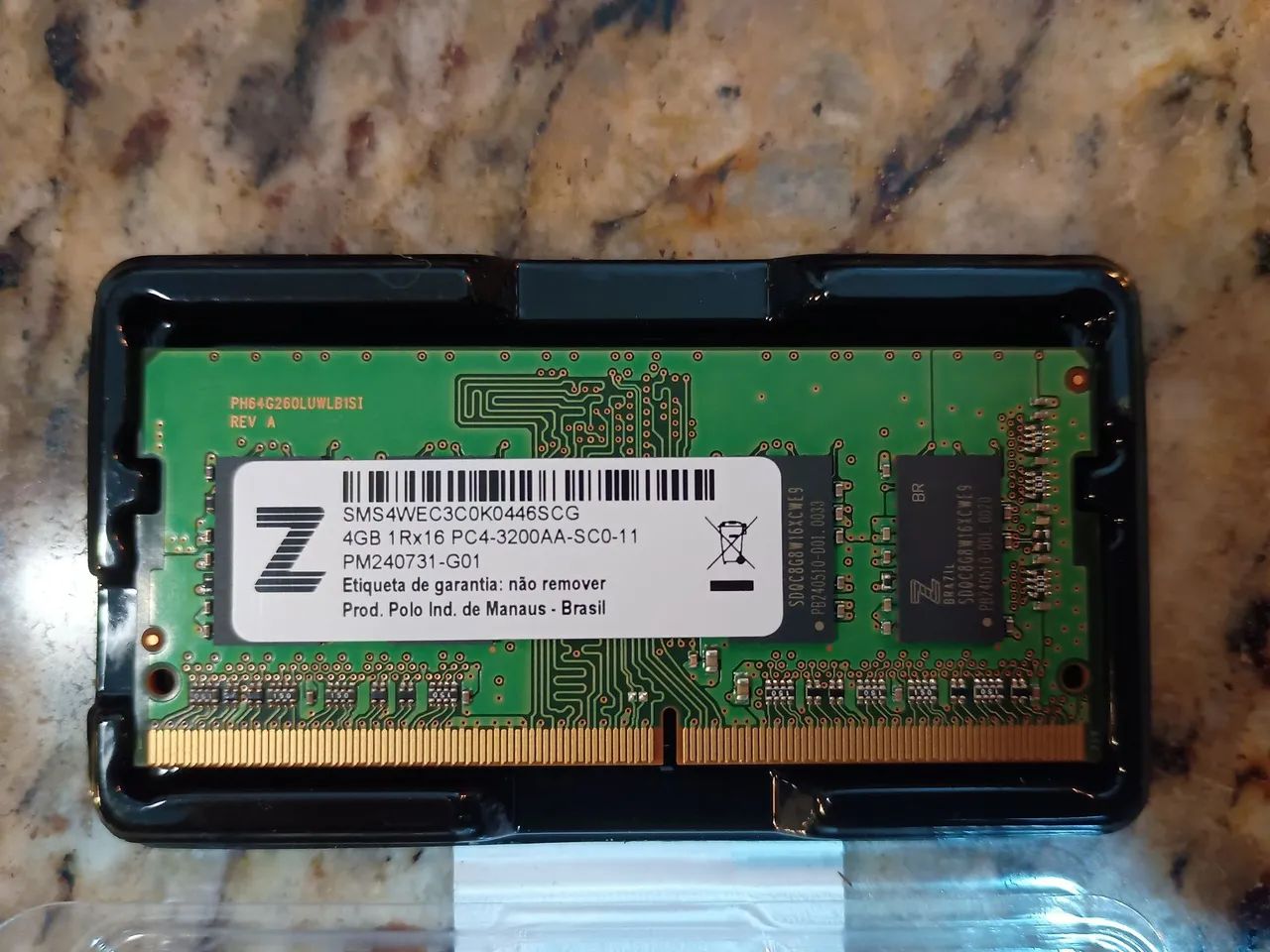 RAM memory for laptop 4GB DDR4 3200MHz64168576189698120