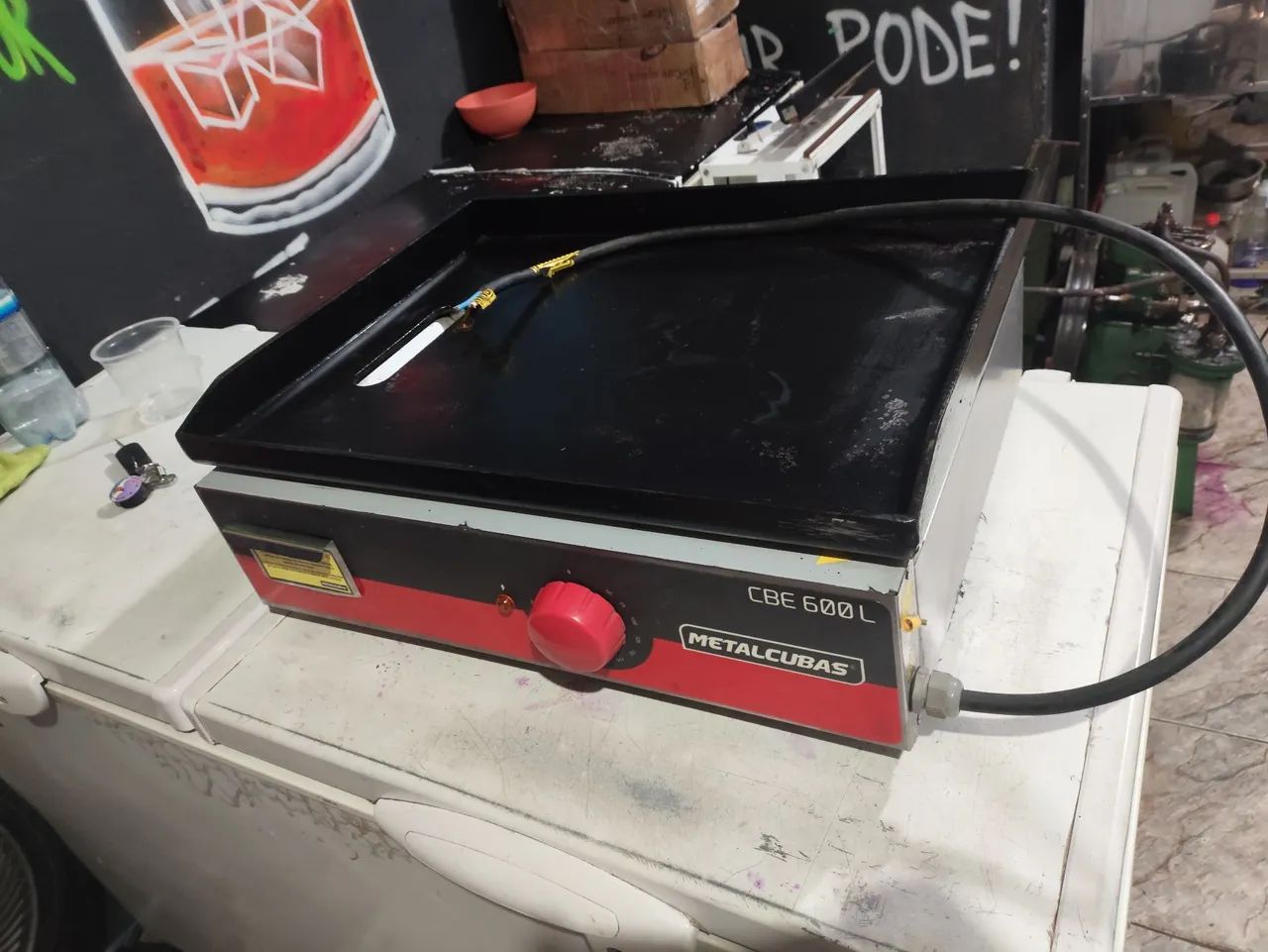 Chapa bifeira metalcubas 