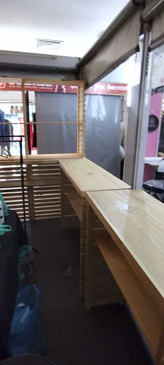 Balcão de madeira para comércio - Foto 2