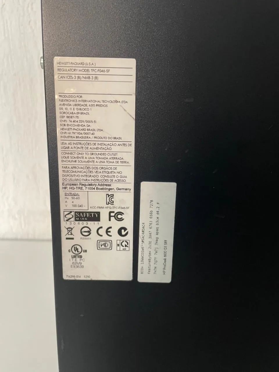 CPU HP i5 | 8GB RAM | 120 SSD | Windows 1164842074512897122