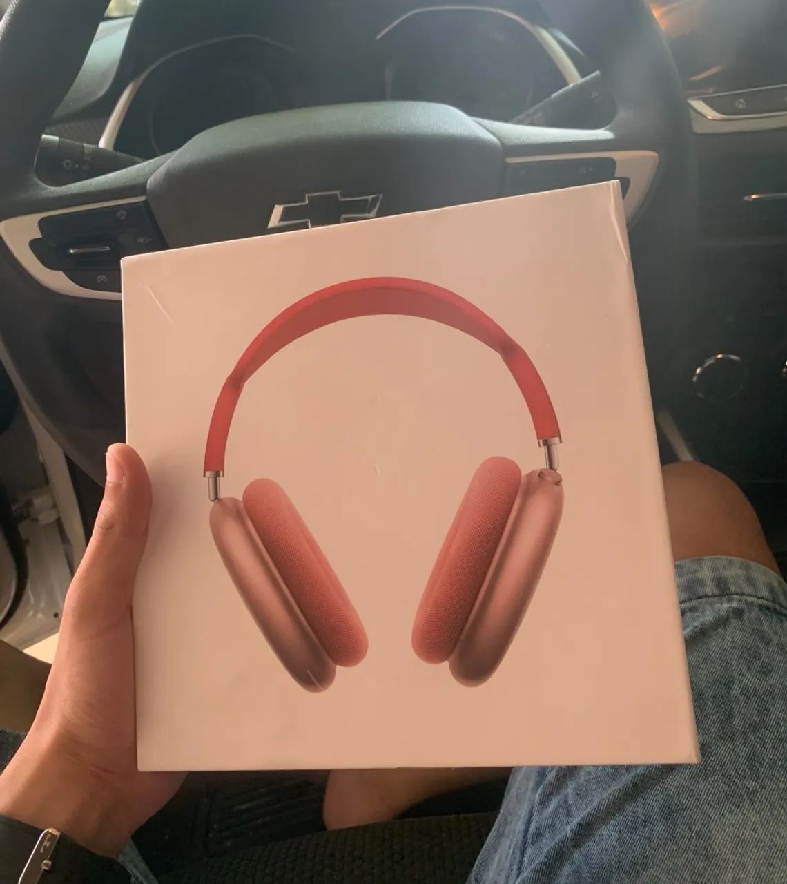 Fone de ouvido bluetooth AirPods Max - Rosê