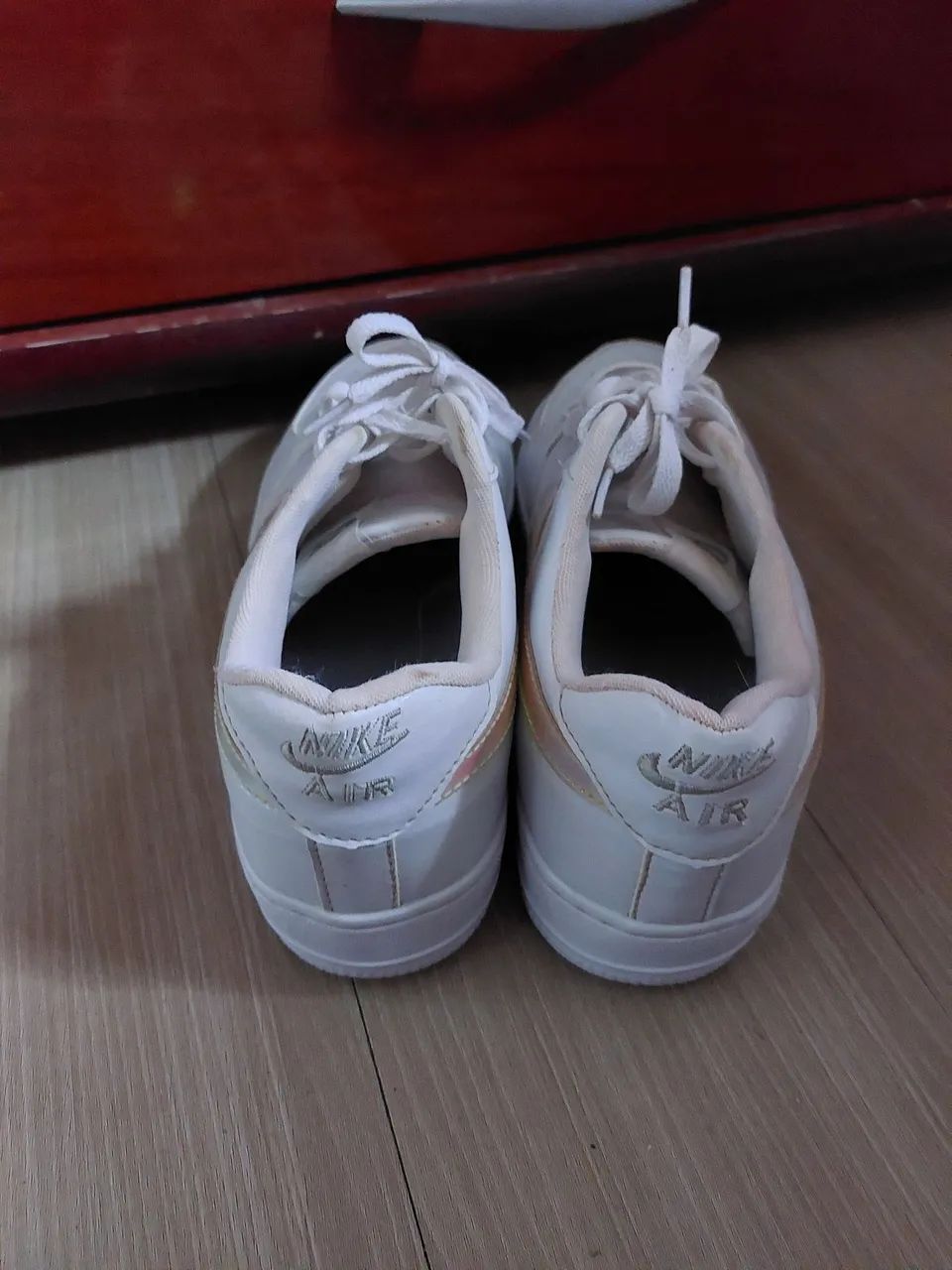 Tênis Nike Air Force Branco - Foto 4