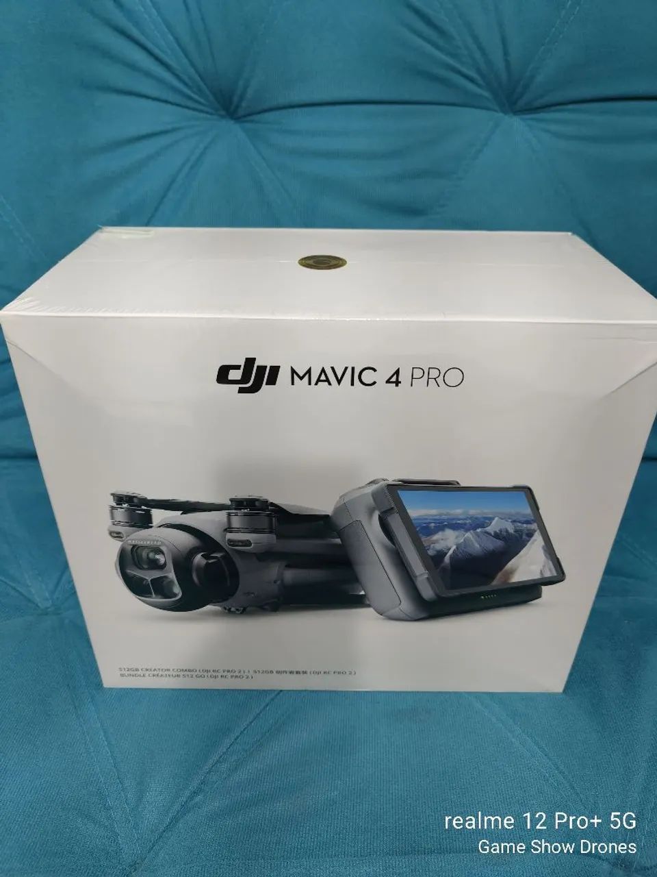 DJI Mavic 4 Pro - Combo Creator 512gb - lacrado novo Anatel 