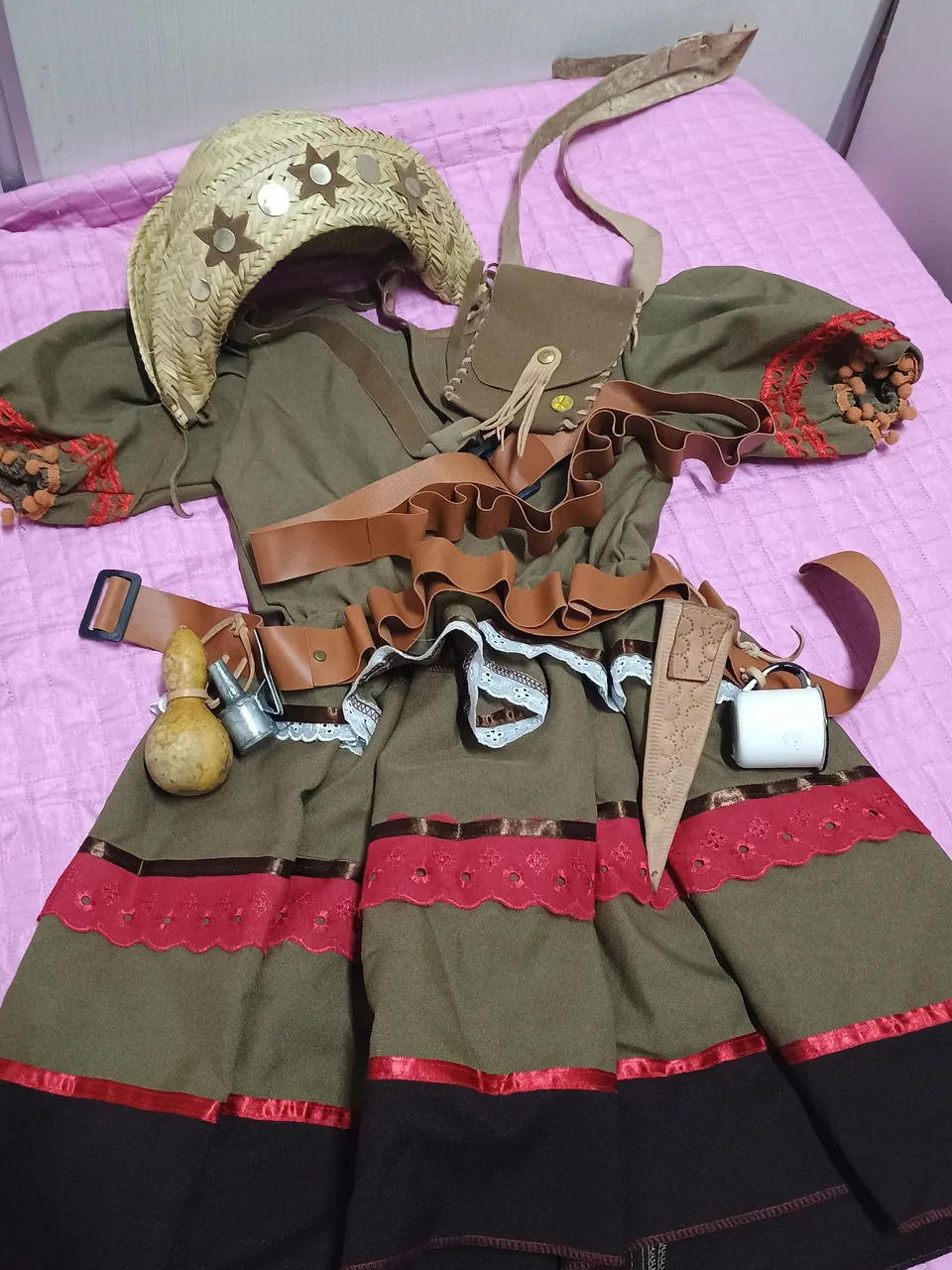 Vestido junino Maria Bonita