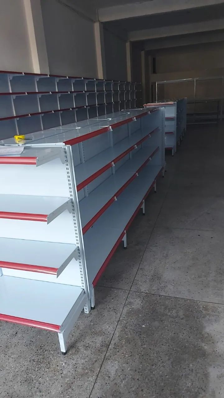 Gôndolas de Aço Novas Direto de Fábrica - Foto 2