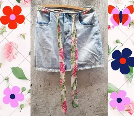 Saia Jeans