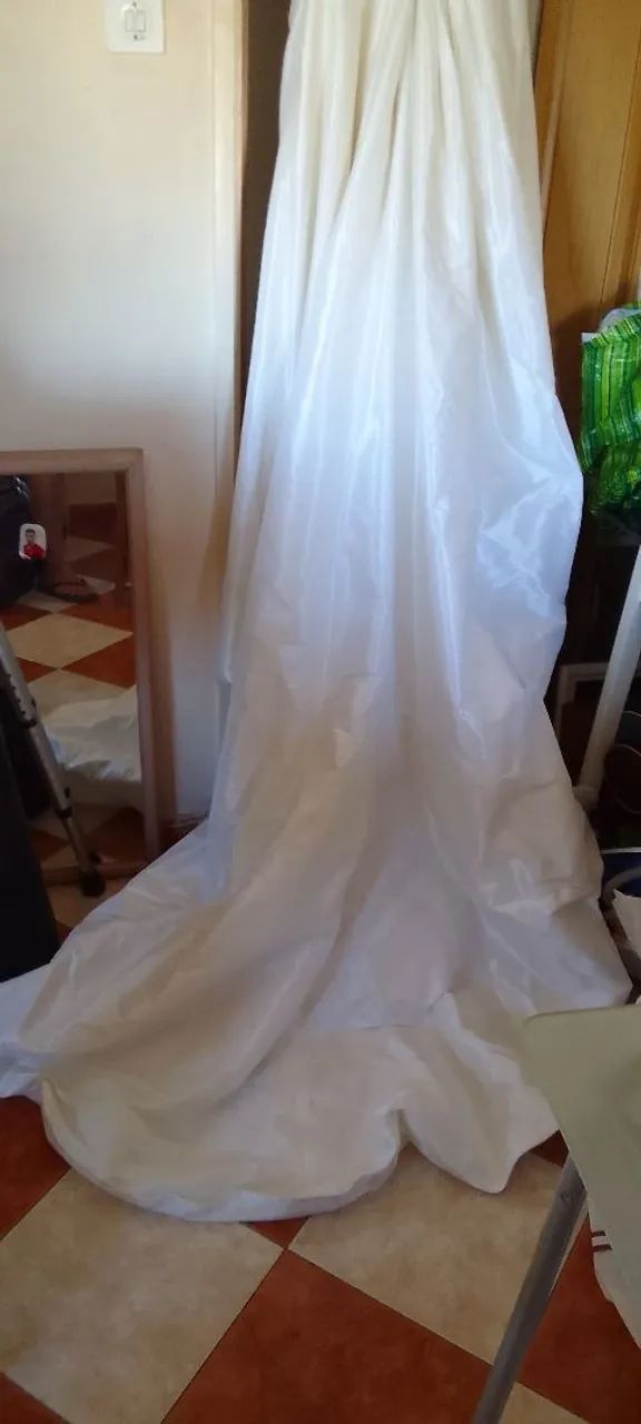Lindo vestido de noiva - Foto 5