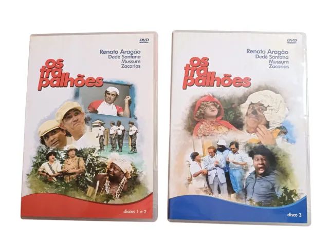 Box dvd Os Trapalhões - 3 dvds - Foto 2