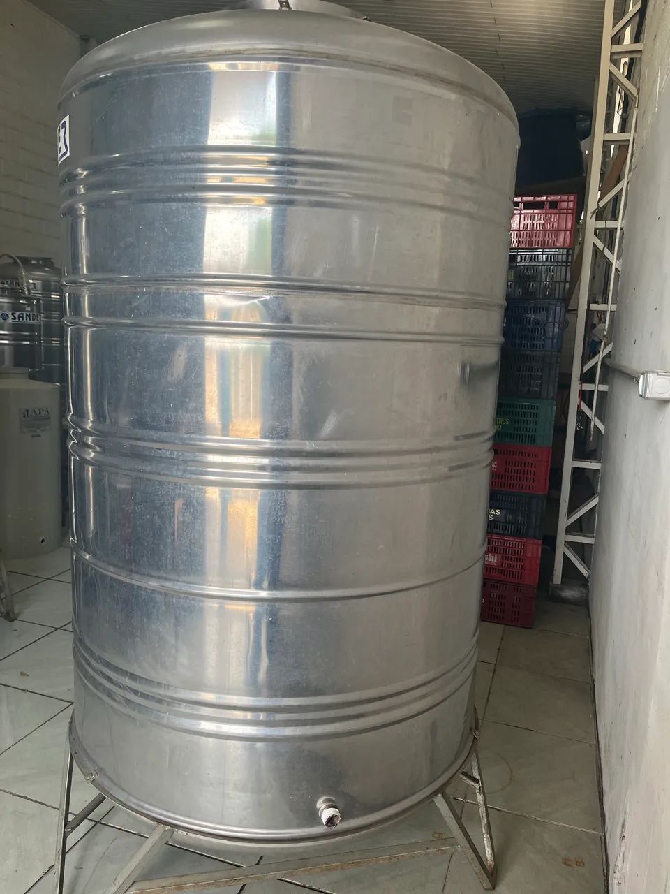 Tanque de inox 1.500 litros excelente estado  - Foto 4