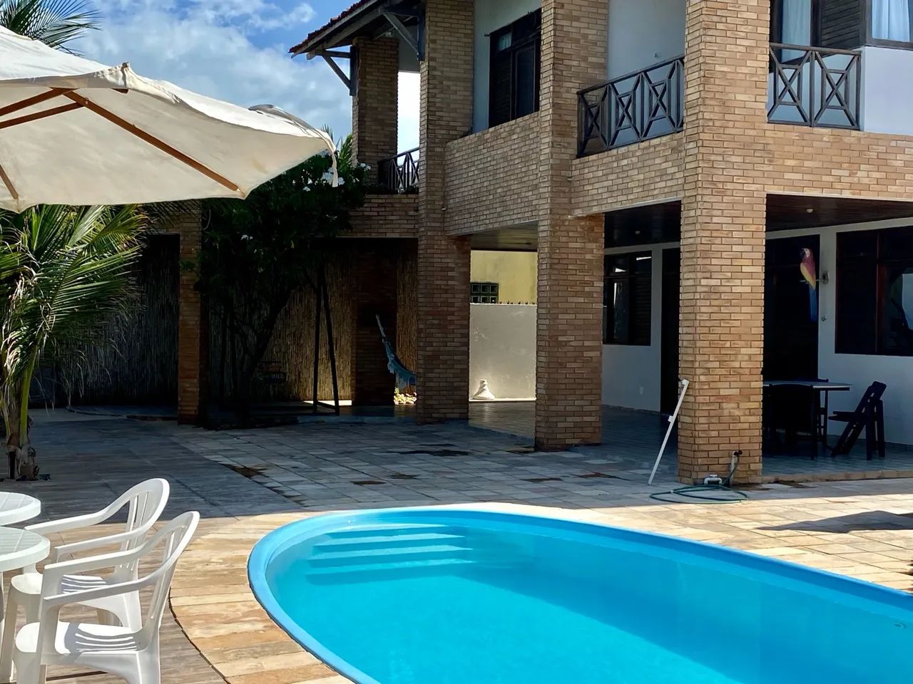 Deliciosa Casa à Beira Mar da Ilha da Croa Barra de Santo Antônio AL