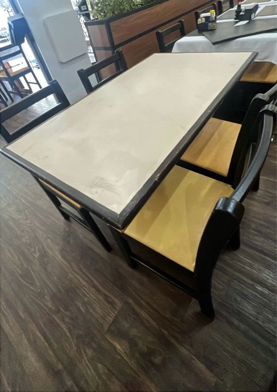 Jogo de mesas e cadeiras para restaurante - Foto 2