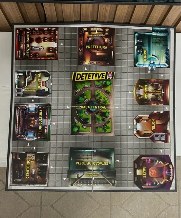 Jogo de Tabuleiro Detetive com App - Foto 2