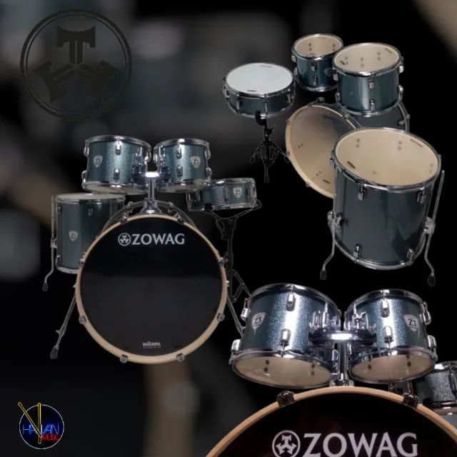 Bateria ZOWAG Z3 - Shell Pack / Blue Sparkle - Nova, Envio