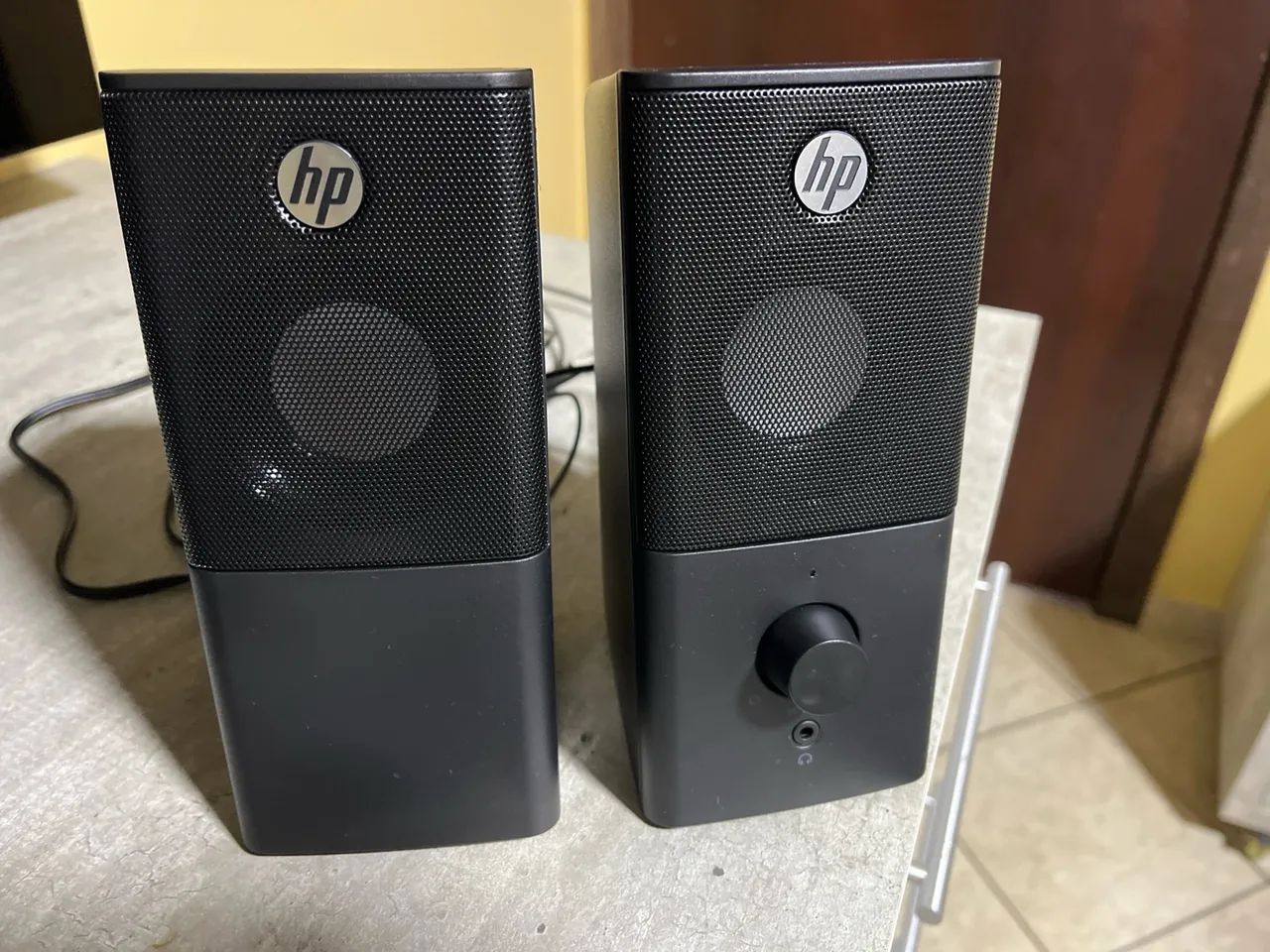 Caixa de som para pc marca: HP nova