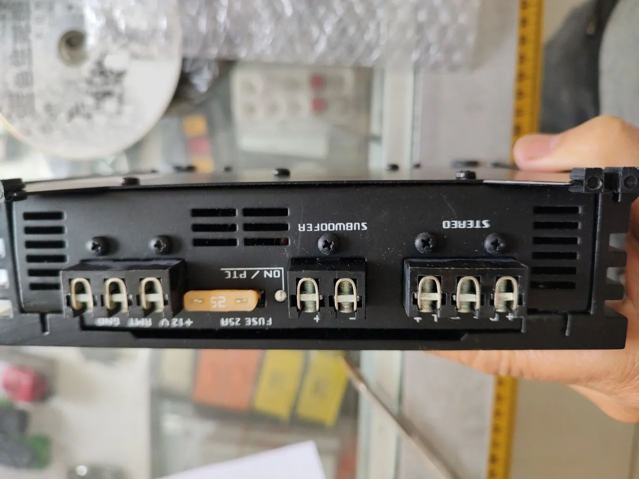 Amplificador falcon HS 960 DX com subwoofer  - Foto 3