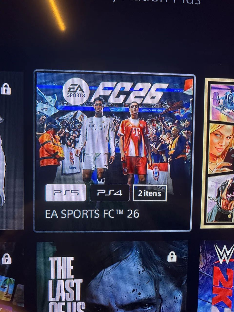 PS5 account with EA FC 2664717108688130120