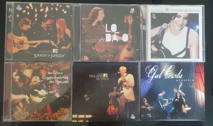 Lote com CDs Acústico MTV Originais com 32 CDs - Foto 5