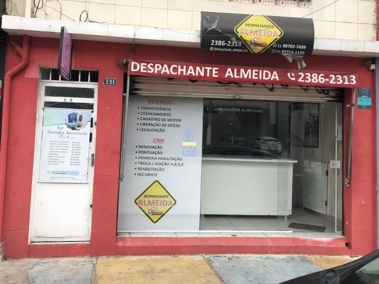 Sala comercial para locação no Parque Novo Mundo.
