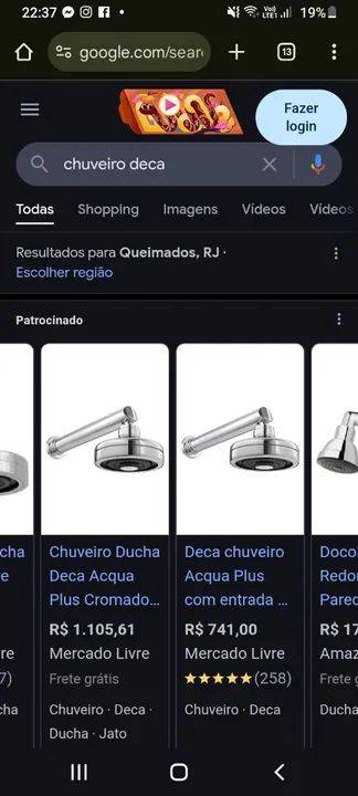 Ducha deca auto performace e misturador cascata de 15 cm - Foto 5