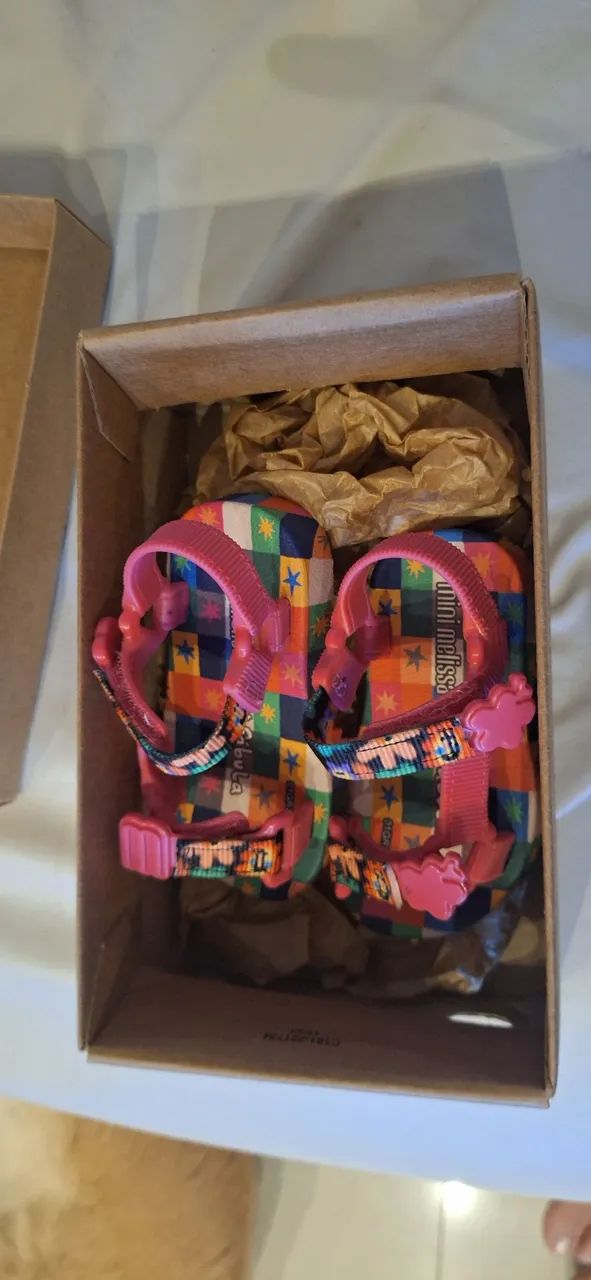 Sandália Mini Melissa Fabula