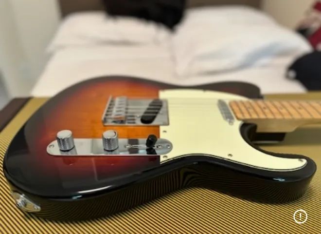 Guitarra Tagima Telecaster T-855 Cor Sunburst Hand Made (Usado) - Foto 2