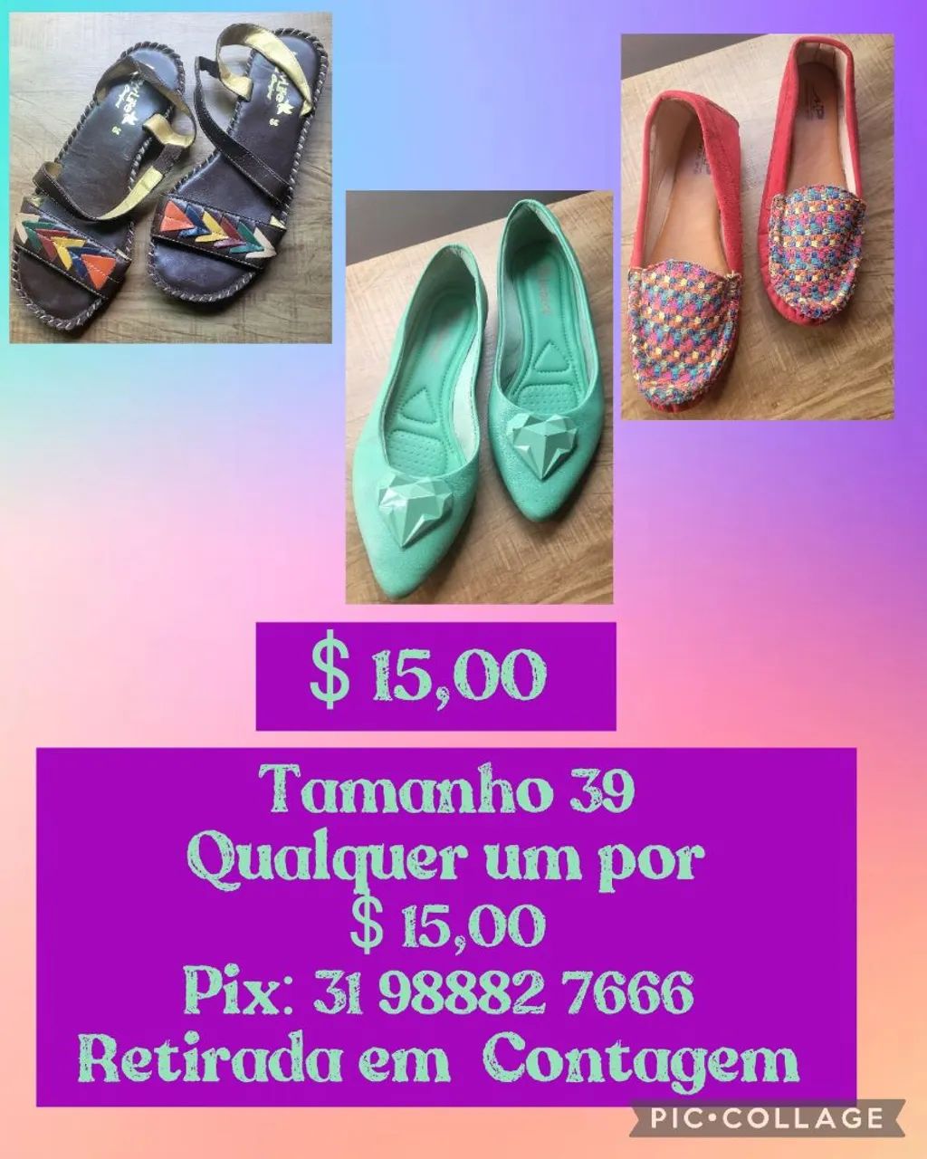 Liquidação de calçados - Tam. 39 - Foto 5