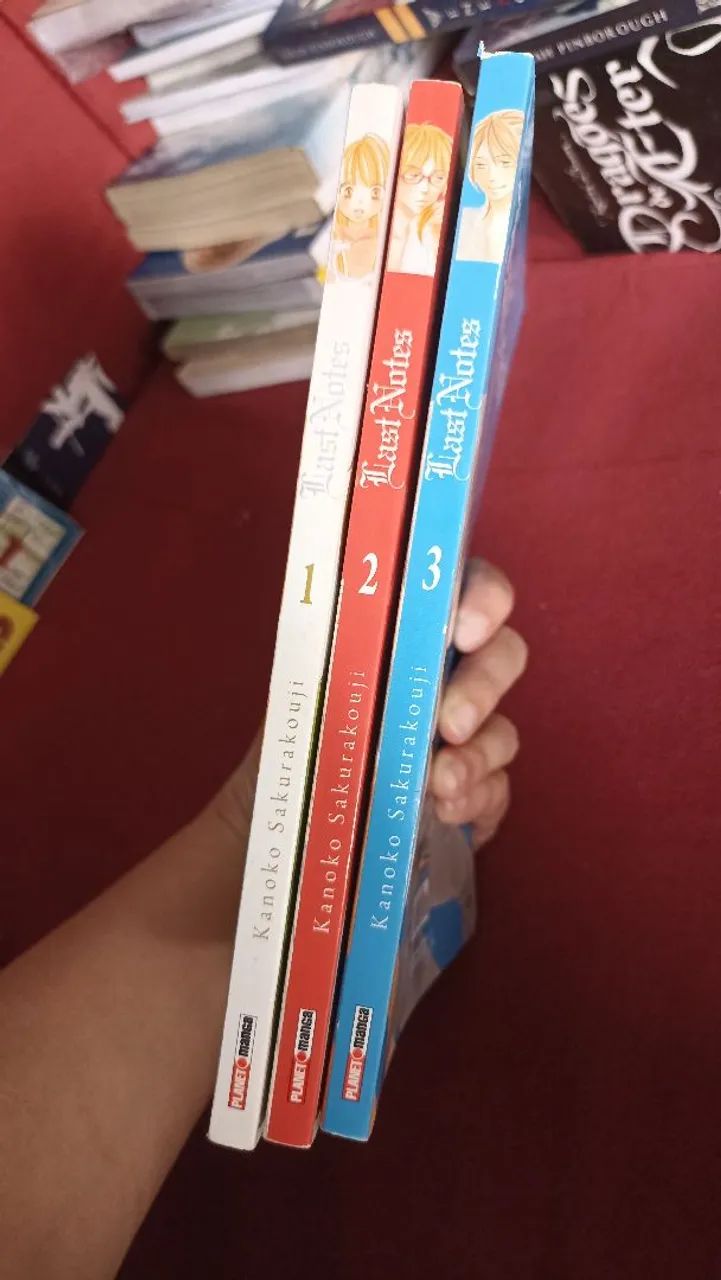 Mangá Last Notes - Volumes 1, 2 e 3