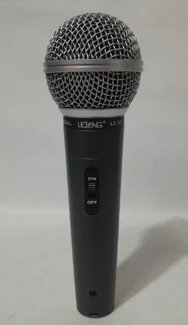 Microfone com fio Lelong LE-903 5m - Foto 3
