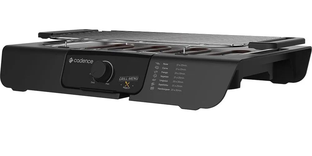 Churrasqueira Elétrica Cadence Grill Menu - Foto 2