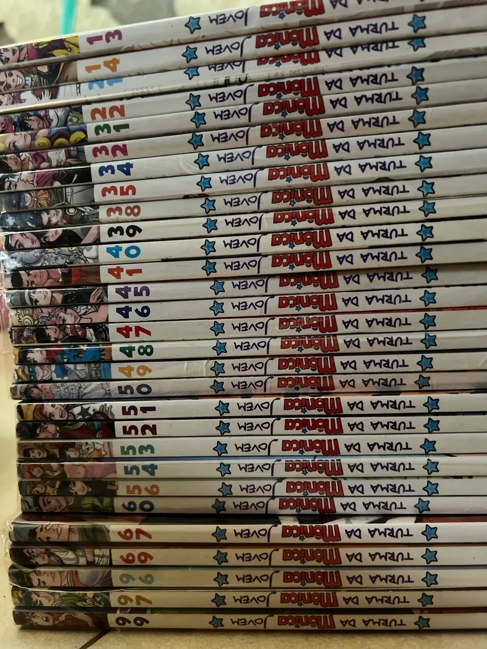 HQ mangá, gibi, quadrinho 2 unidades vol Turma da Mônica Jovem 50/60... - Foto 2