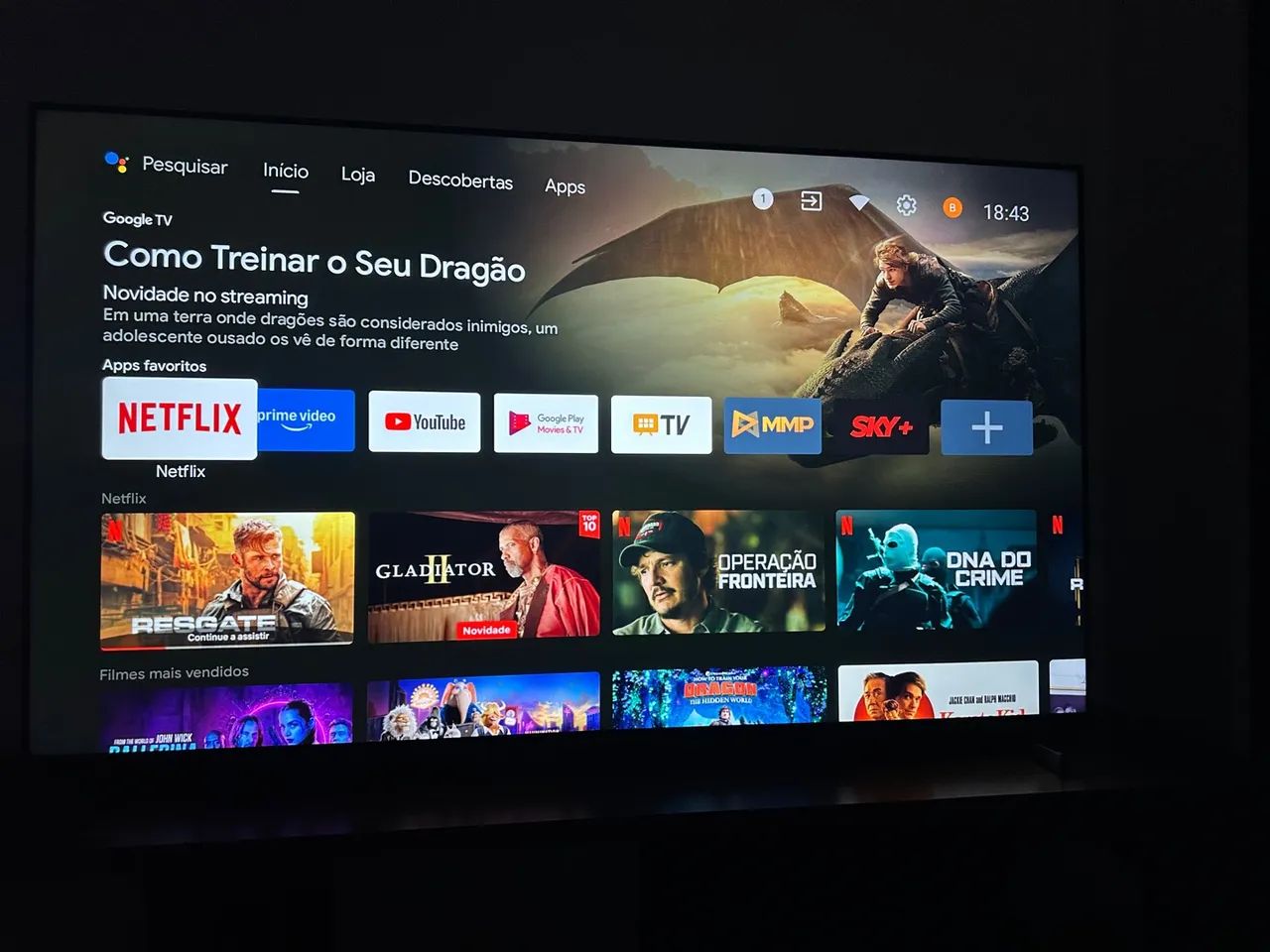 Smart TV Philips 4K UHD 65 Polegadas